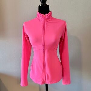 New Balance Women’s Pink and Orange Golf Running Jacket